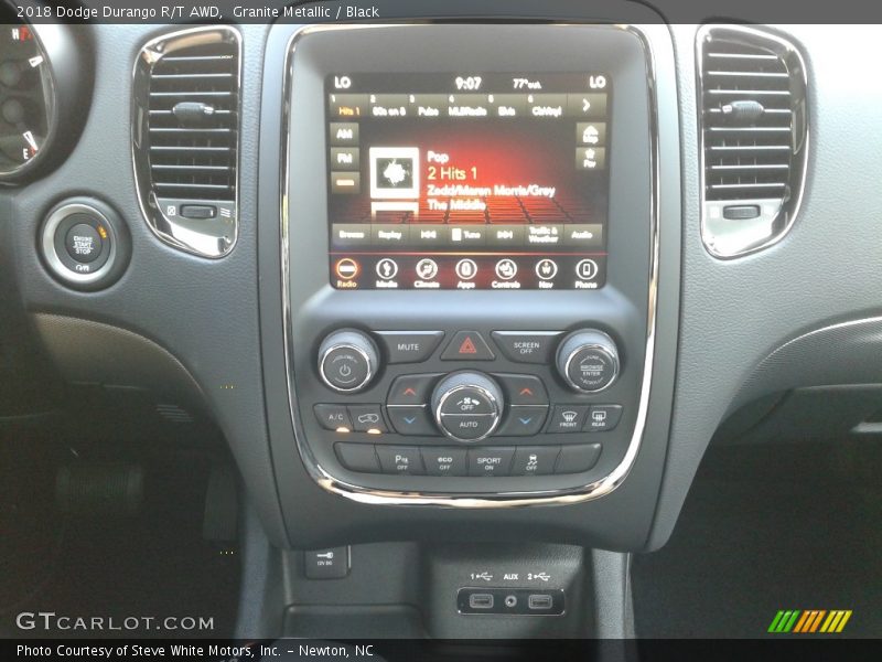 Granite Metallic / Black 2018 Dodge Durango R/T AWD