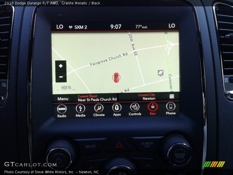 Granite Metallic / Black 2018 Dodge Durango R/T AWD