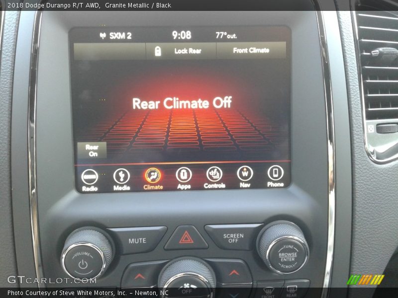 Granite Metallic / Black 2018 Dodge Durango R/T AWD