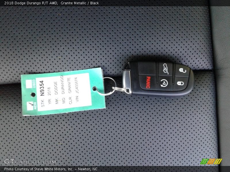 Granite Metallic / Black 2018 Dodge Durango R/T AWD