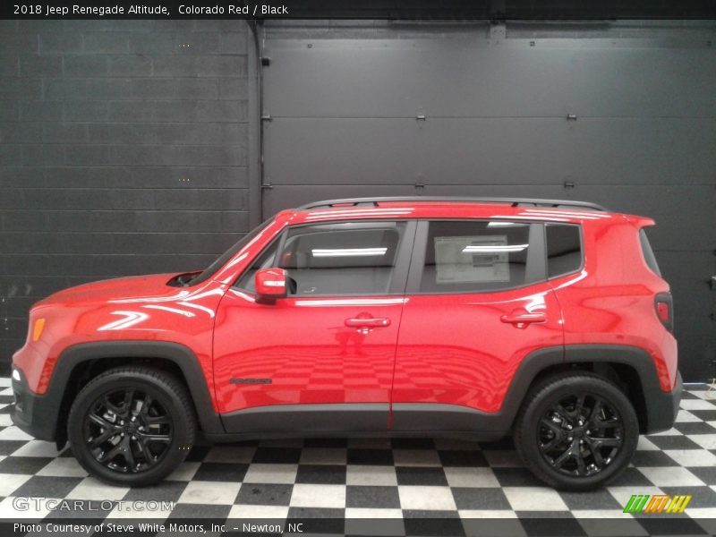 Colorado Red / Black 2018 Jeep Renegade Altitude