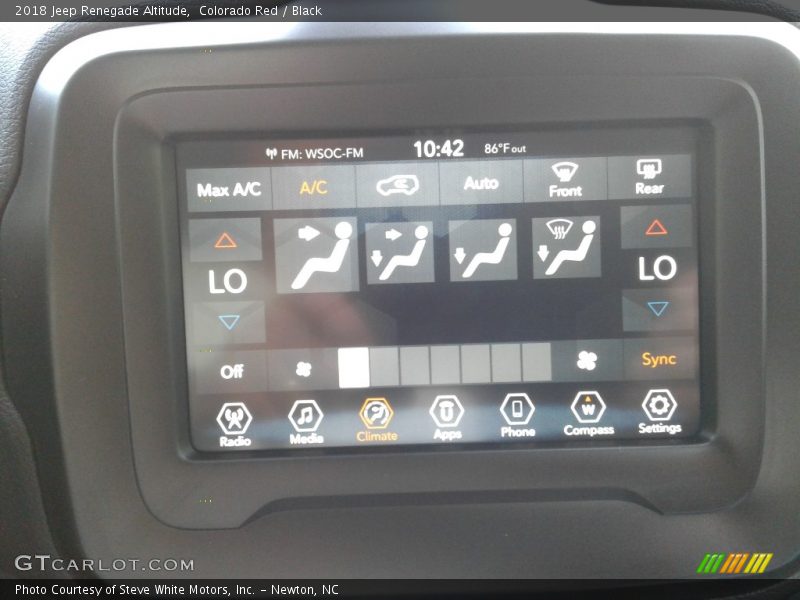 Colorado Red / Black 2018 Jeep Renegade Altitude