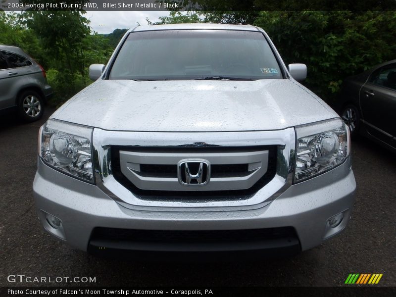 Billet Silver Metallic / Black 2009 Honda Pilot Touring 4WD