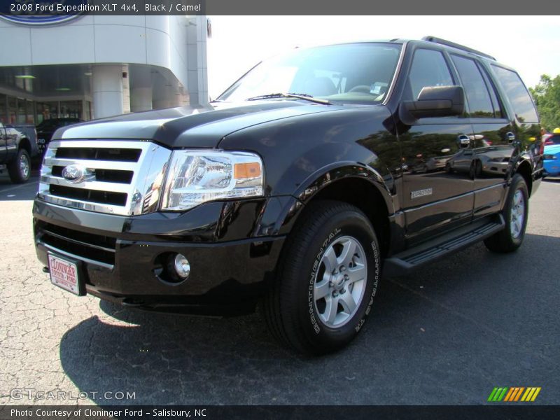Black / Camel 2008 Ford Expedition XLT 4x4