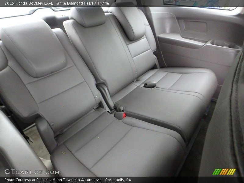 White Diamond Pearl / Truffle 2015 Honda Odyssey EX-L