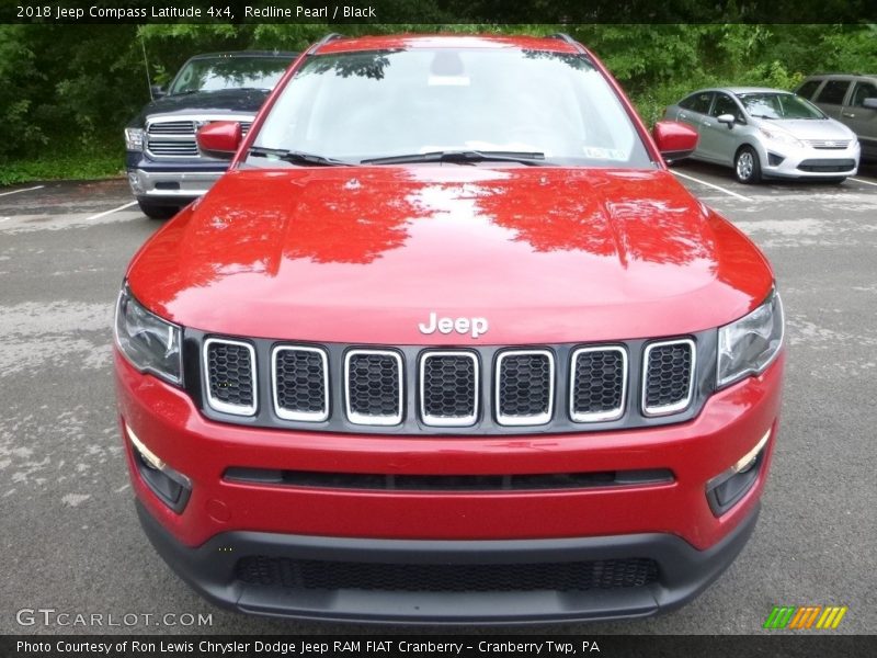 Redline Pearl / Black 2018 Jeep Compass Latitude 4x4