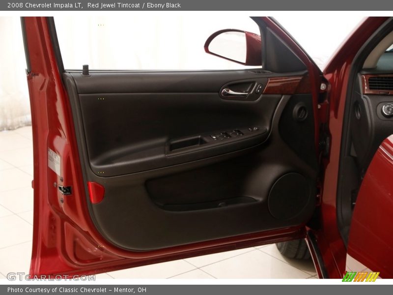 Red Jewel Tintcoat / Ebony Black 2008 Chevrolet Impala LT