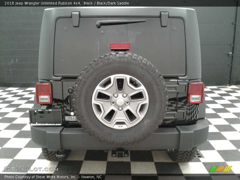Black / Black/Dark Saddle 2018 Jeep Wrangler Unlimited Rubicon 4x4