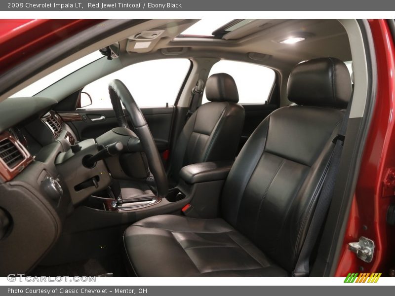 Red Jewel Tintcoat / Ebony Black 2008 Chevrolet Impala LT