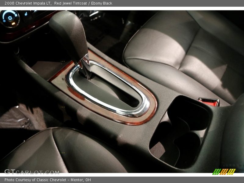 Red Jewel Tintcoat / Ebony Black 2008 Chevrolet Impala LT