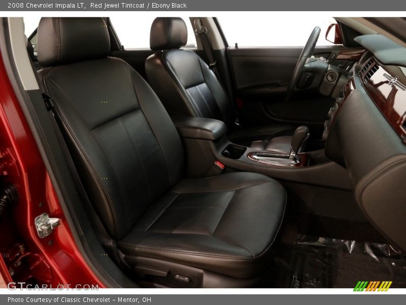Red Jewel Tintcoat / Ebony Black 2008 Chevrolet Impala LT