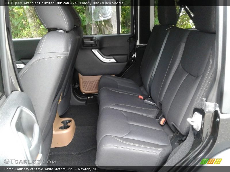Black / Black/Dark Saddle 2018 Jeep Wrangler Unlimited Rubicon 4x4