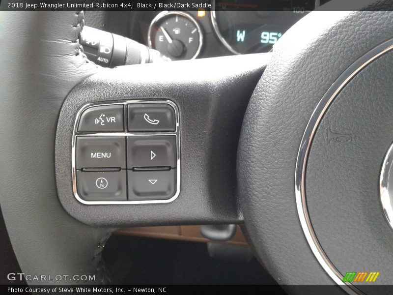 Black / Black/Dark Saddle 2018 Jeep Wrangler Unlimited Rubicon 4x4