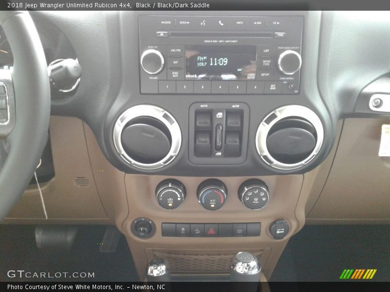 Black / Black/Dark Saddle 2018 Jeep Wrangler Unlimited Rubicon 4x4