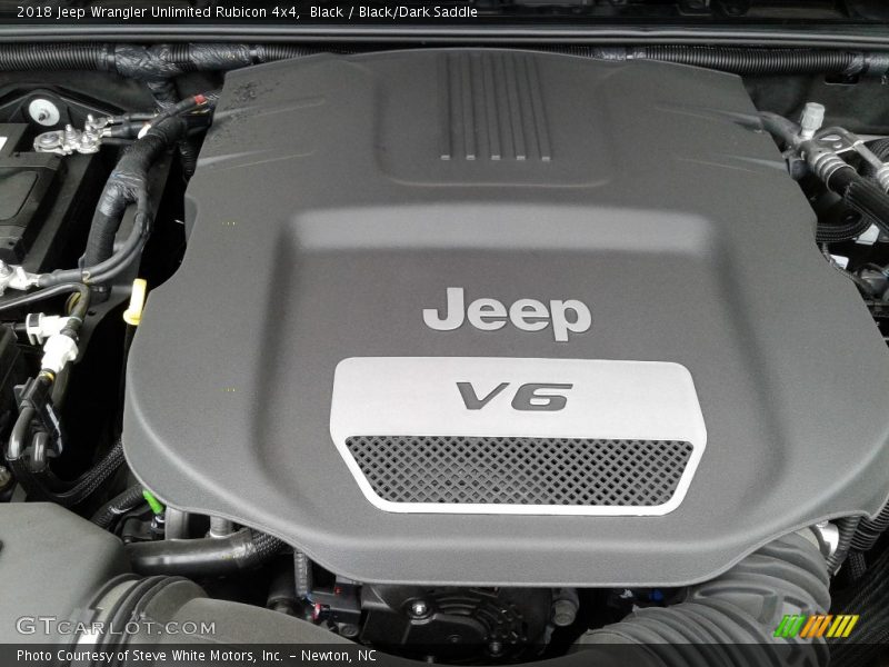 Black / Black/Dark Saddle 2018 Jeep Wrangler Unlimited Rubicon 4x4