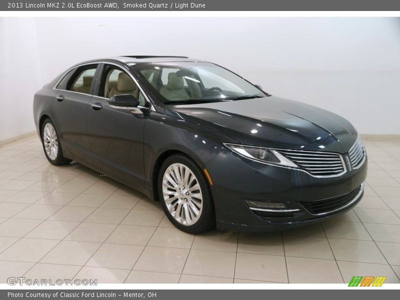 Smoked Quartz / Light Dune 2013 Lincoln MKZ 2.0L EcoBoost AWD