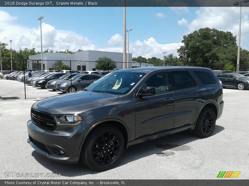 Granite Metallic / Black 2018 Dodge Durango SXT