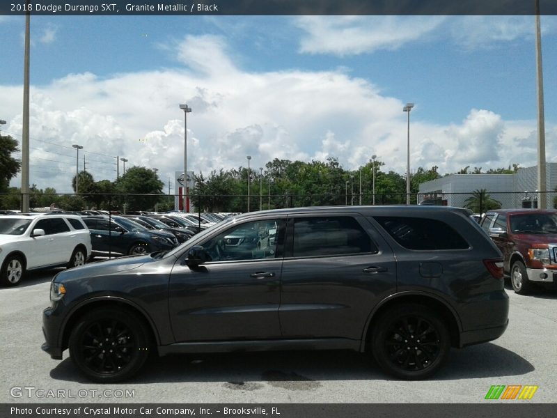 Granite Metallic / Black 2018 Dodge Durango SXT