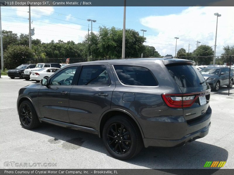Granite Metallic / Black 2018 Dodge Durango SXT