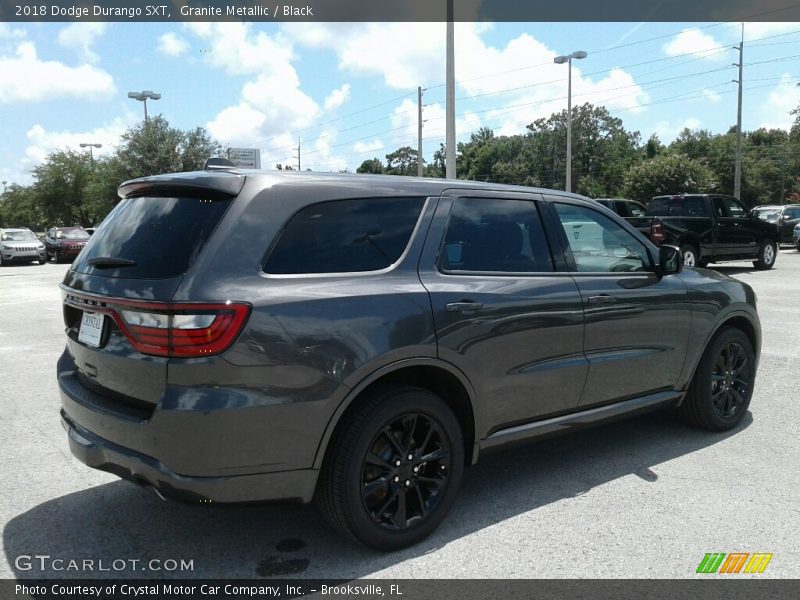 Granite Metallic / Black 2018 Dodge Durango SXT
