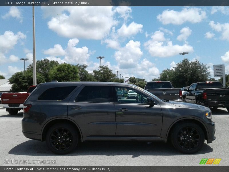 Granite Metallic / Black 2018 Dodge Durango SXT