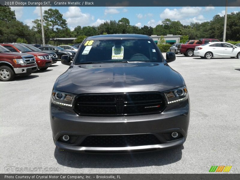 Granite Metallic / Black 2018 Dodge Durango SXT