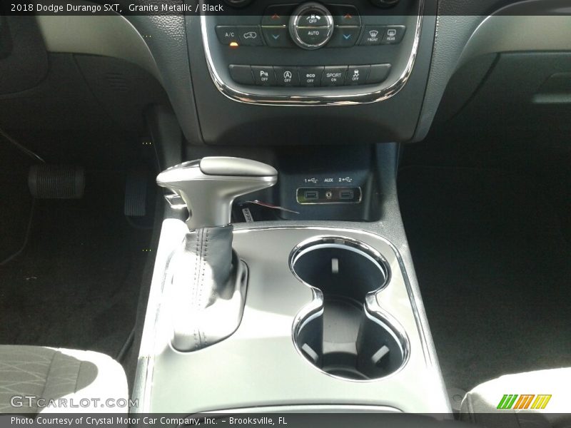 Granite Metallic / Black 2018 Dodge Durango SXT