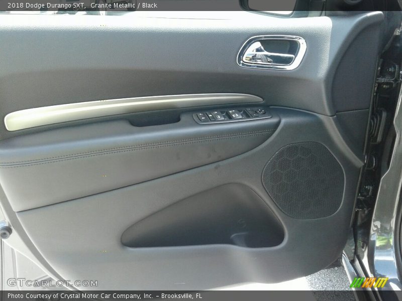 Granite Metallic / Black 2018 Dodge Durango SXT