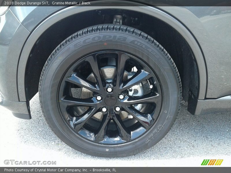 Granite Metallic / Black 2018 Dodge Durango SXT