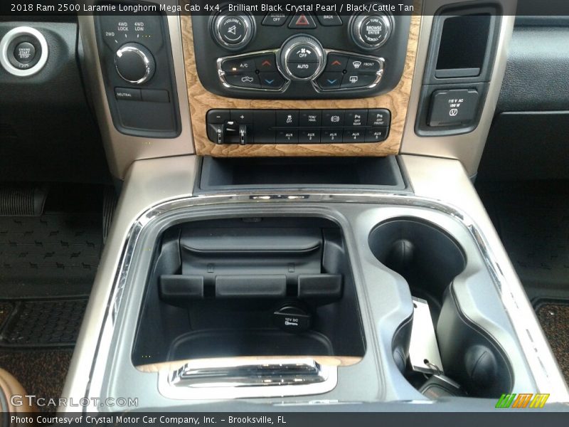 Brilliant Black Crystal Pearl / Black/Cattle Tan 2018 Ram 2500 Laramie Longhorn Mega Cab 4x4