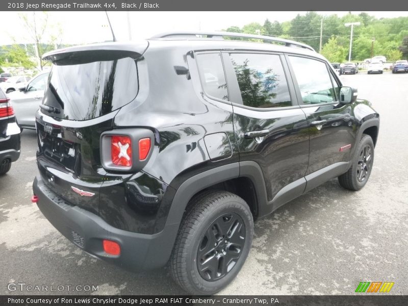 Black / Black 2018 Jeep Renegade Trailhawk 4x4
