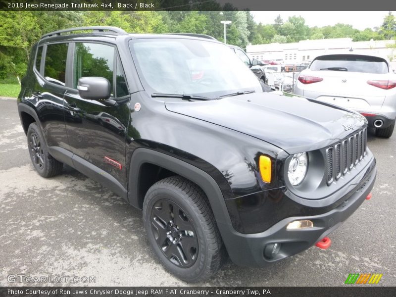 Black / Black 2018 Jeep Renegade Trailhawk 4x4
