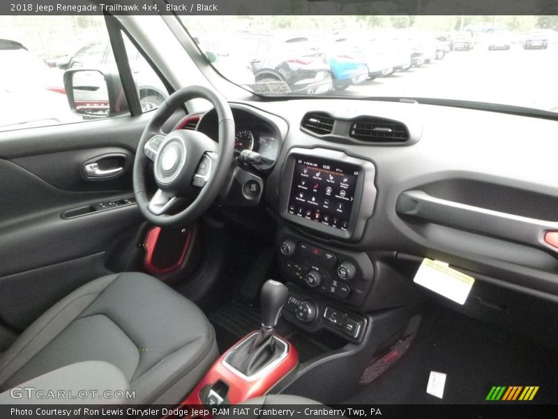 Black / Black 2018 Jeep Renegade Trailhawk 4x4