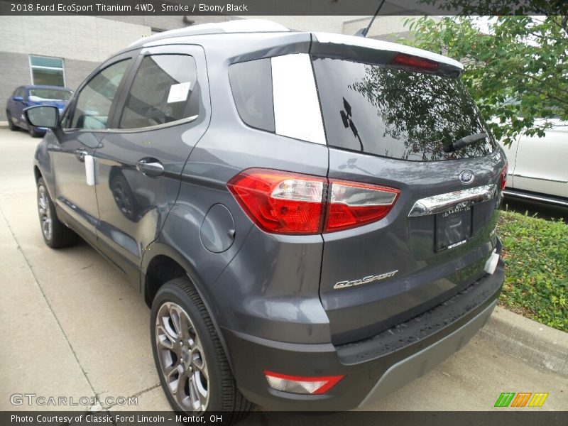 Smoke / Ebony Black 2018 Ford EcoSport Titanium 4WD
