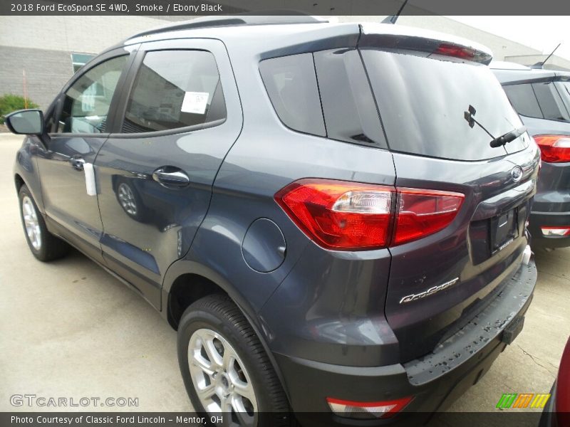 Smoke / Ebony Black 2018 Ford EcoSport SE 4WD