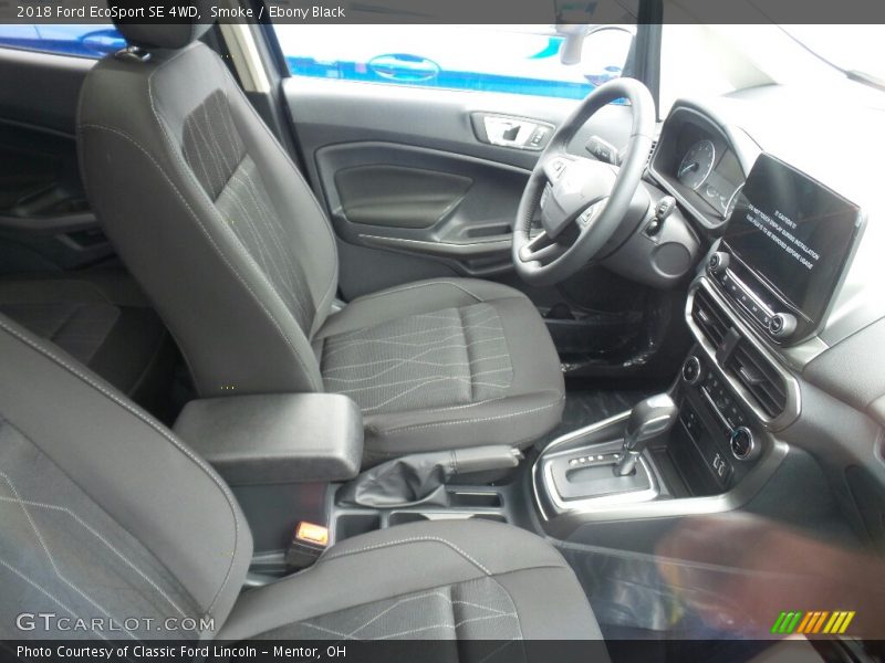 Smoke / Ebony Black 2018 Ford EcoSport SE 4WD