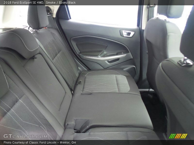 Smoke / Ebony Black 2018 Ford EcoSport SE 4WD