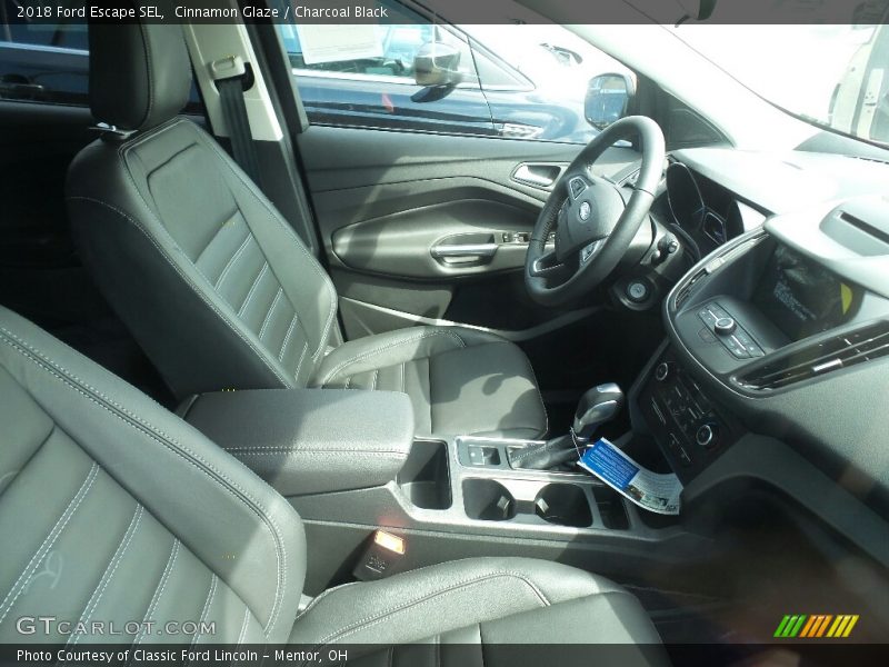Cinnamon Glaze / Charcoal Black 2018 Ford Escape SEL