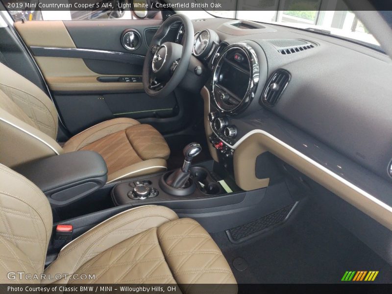  2019 Countryman Cooper S All4 Chesterfield British Oak Interior