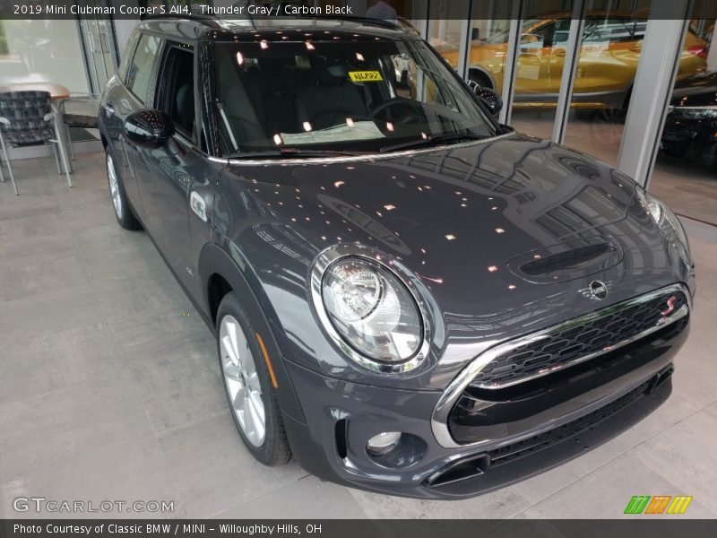 Thunder Gray / Carbon Black 2019 Mini Clubman Cooper S All4