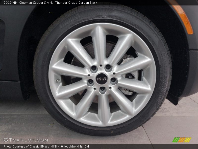Thunder Gray / Carbon Black 2019 Mini Clubman Cooper S All4