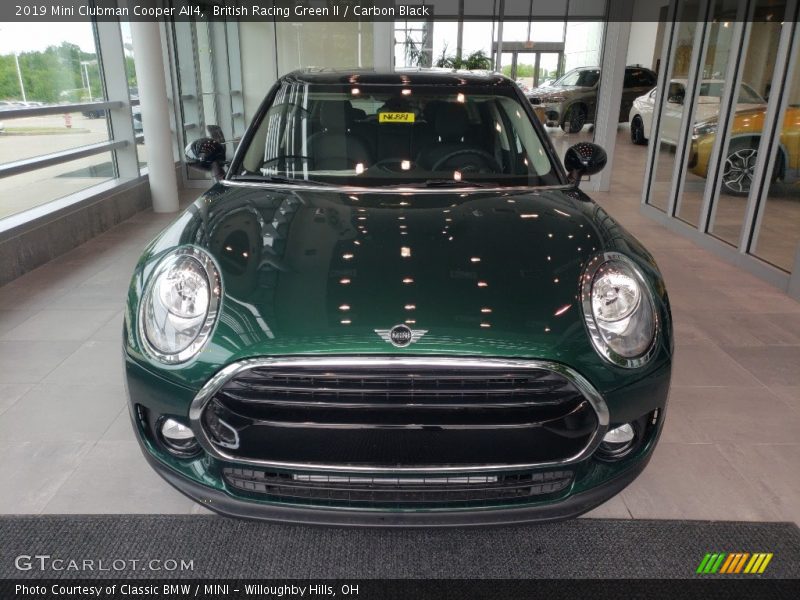 British Racing Green II / Carbon Black 2019 Mini Clubman Cooper All4