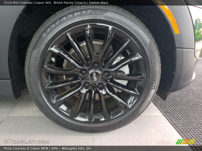 British Racing Green II / Carbon Black 2019 Mini Clubman Cooper All4