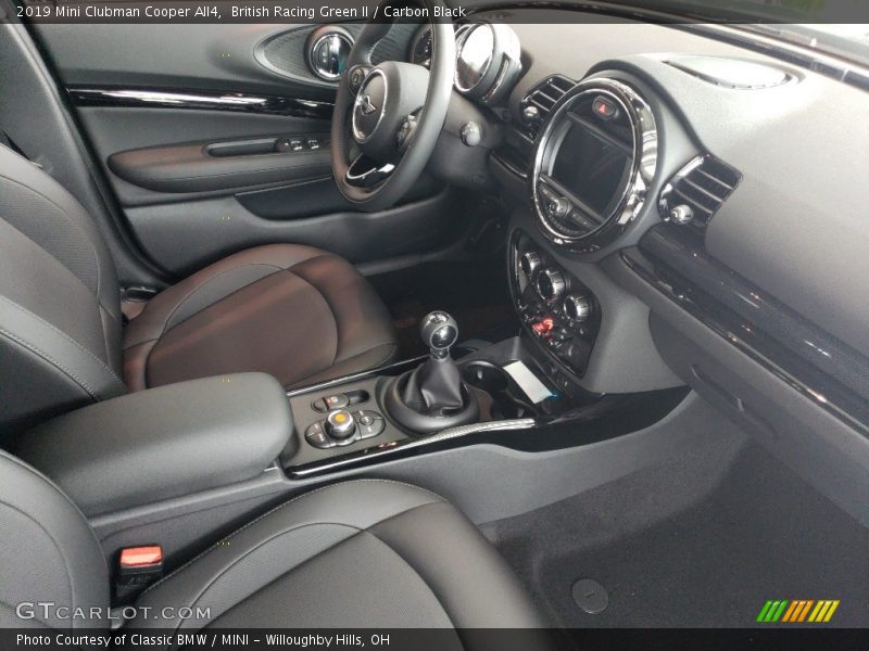 British Racing Green II / Carbon Black 2019 Mini Clubman Cooper All4