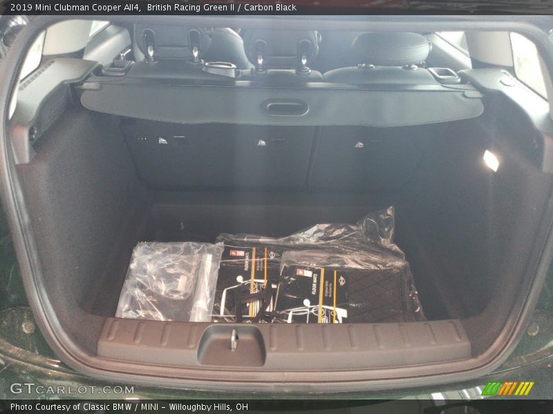 British Racing Green II / Carbon Black 2019 Mini Clubman Cooper All4