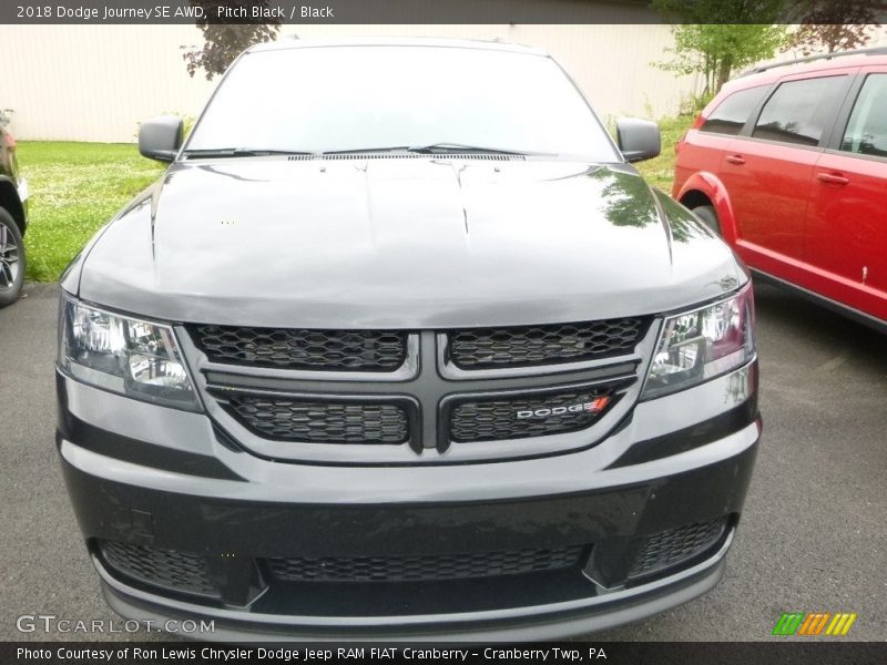 Pitch Black / Black 2018 Dodge Journey SE AWD