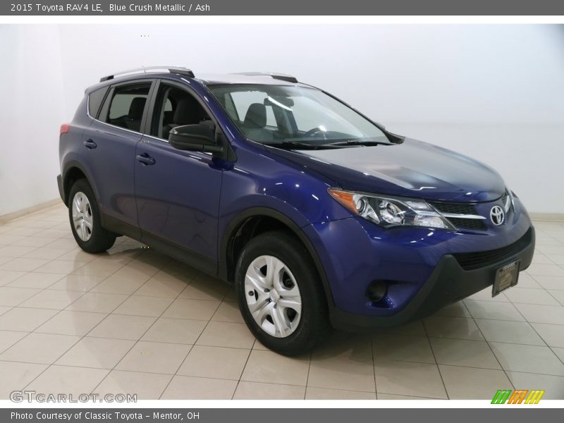 Blue Crush Metallic / Ash 2015 Toyota RAV4 LE
