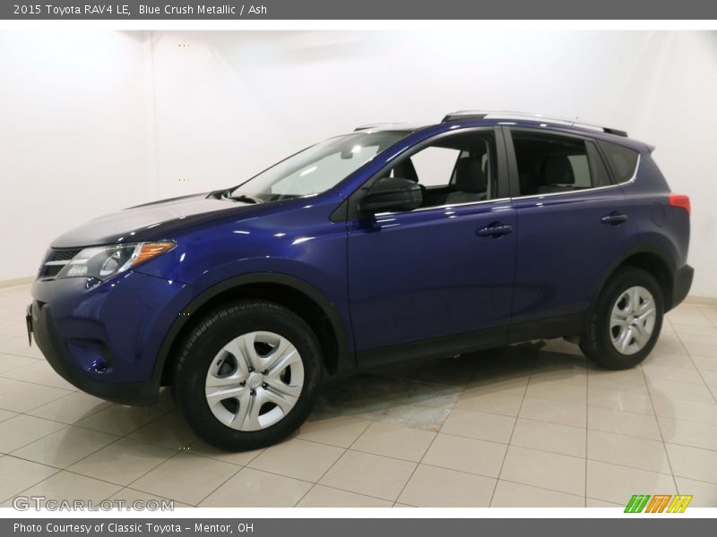 Blue Crush Metallic / Ash 2015 Toyota RAV4 LE