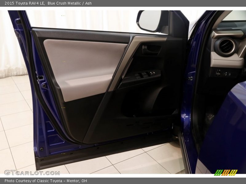 Blue Crush Metallic / Ash 2015 Toyota RAV4 LE