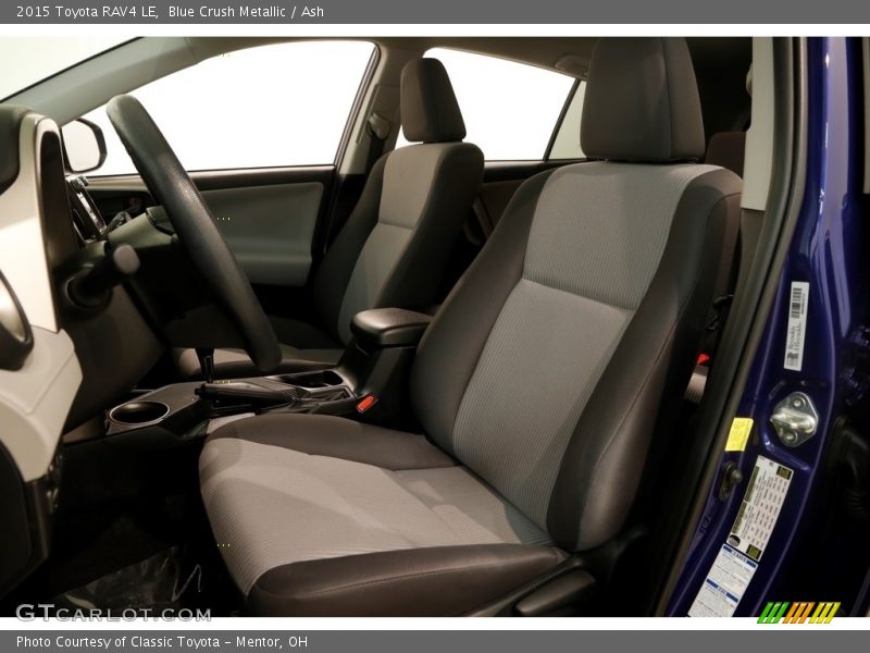 Blue Crush Metallic / Ash 2015 Toyota RAV4 LE